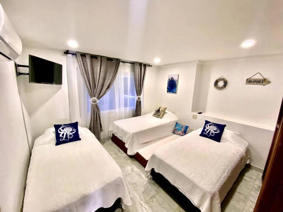 Exclusivos Apartamentos Con Playa Privada San Andrés Oda fotoğraf